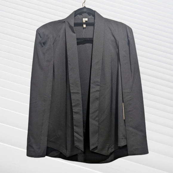 SPACEGIRLZ Black Cape Blazer - Picture 2 of 14